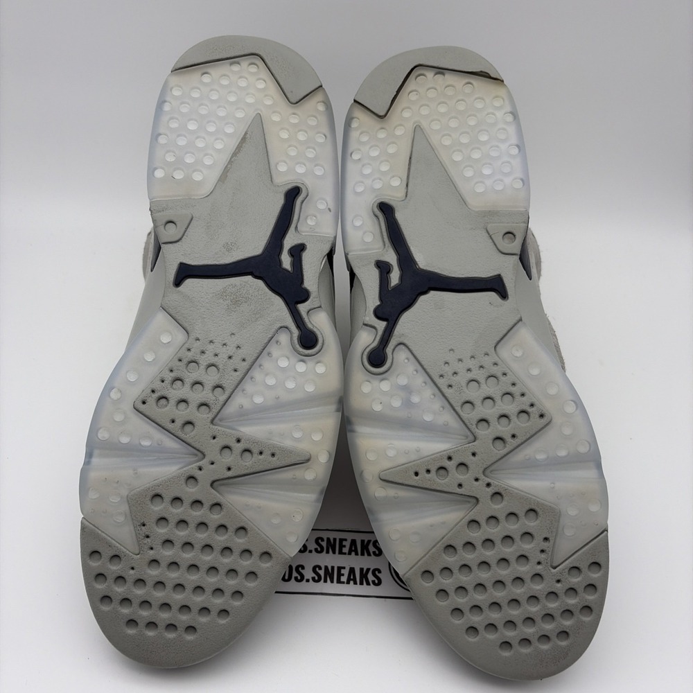 Jordan 6 Retro Georgetown Mens Size 11 Gray Magnet Navy CT8529-012 2022 Mid Top - Picture 7 of 8
